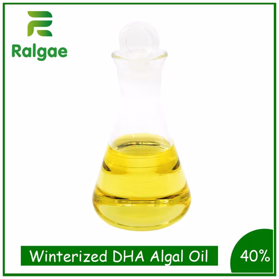 Vegan Natural Omega 3 Oil DHA Algal Oil 40% DHA Food Grade Winterized Grade CAS6217-54-5