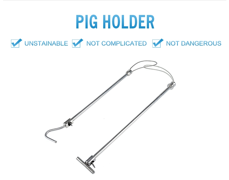 Professional Easy Hog/Pig Animal Catcher Pole Stainless Steel