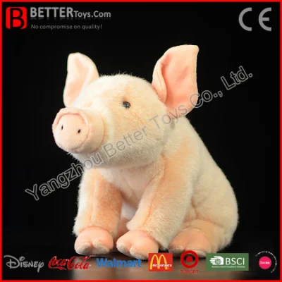 Personalizar juguetes de peluche Animal de peluche cerdo suave para regalo