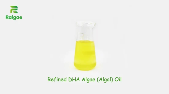 Aceite de algas DHA vegano de microalgas refinado de grado alimenticio DHA para la salud Nutrituion CAS6217-54-5