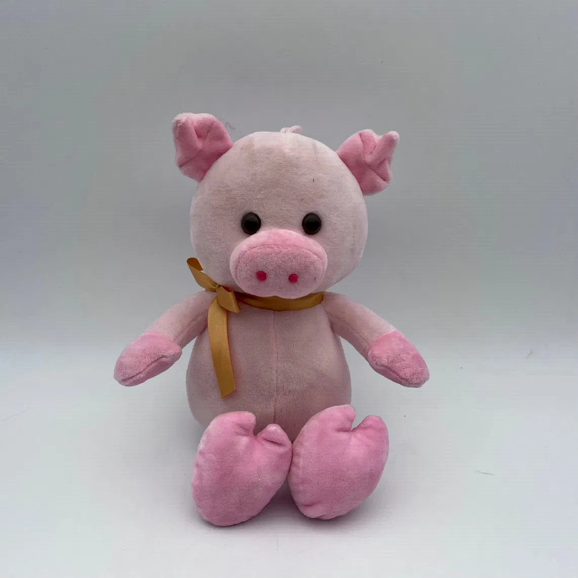 Bonito juguete de cerdo para bebé, regalo de peluche, cerdo de peluche en vestido, muñeco de cerdo de peluche suave elástico, juguete para regalo