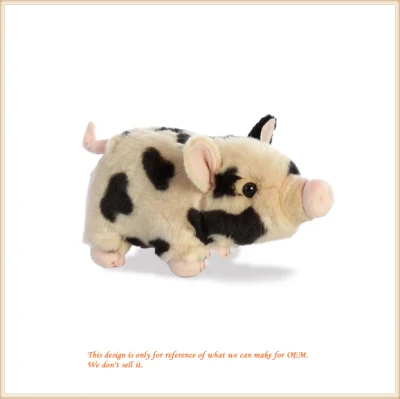 Little Golden Spotted Pig Kids Toy Piggy Peluche